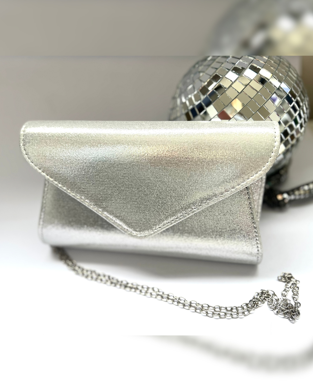 Cartera Fiesta Plata