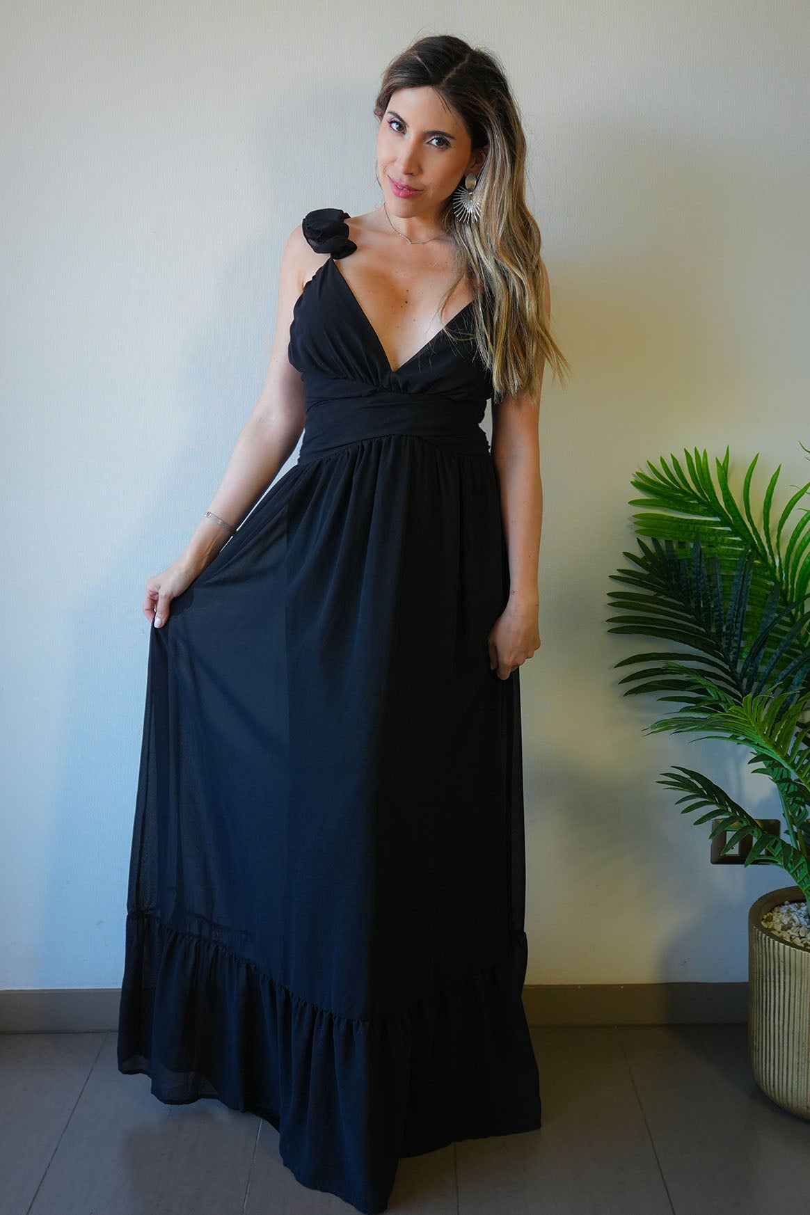 Vestido Romantic Negro