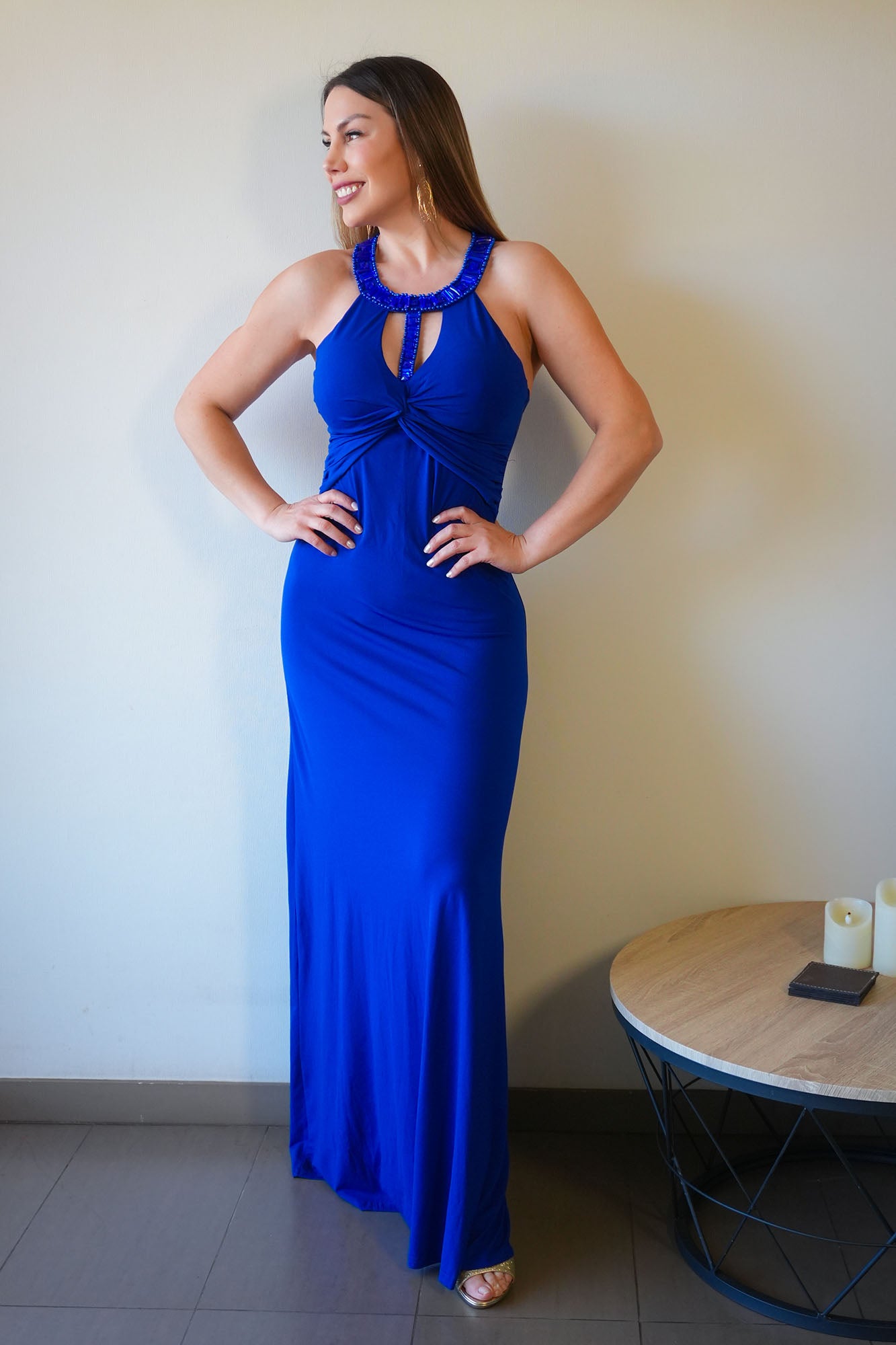 Vestido Azul  Hellen