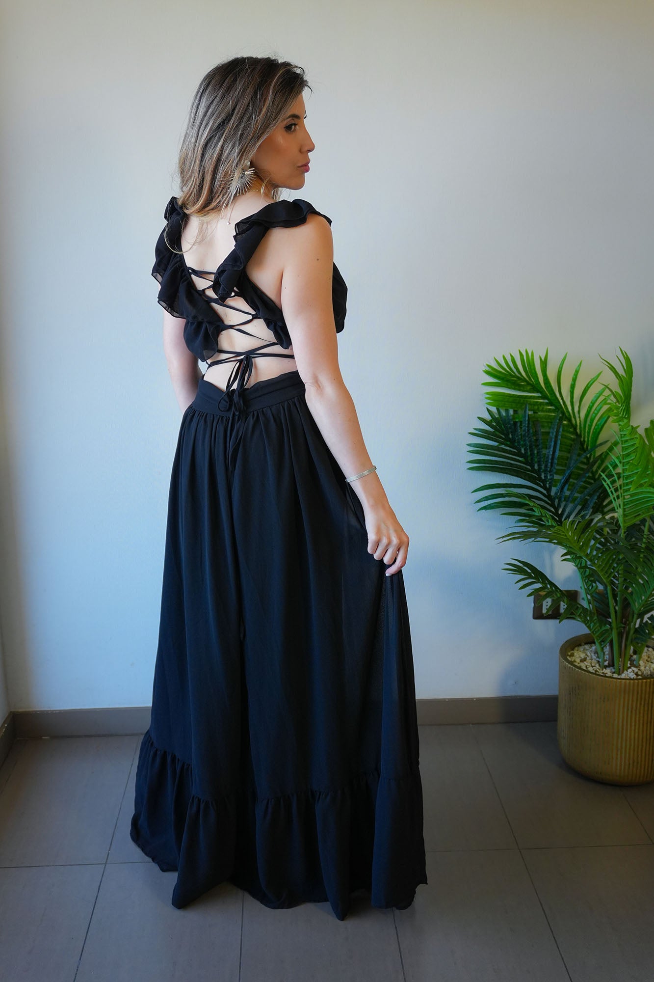 Vestido Romantic Negro